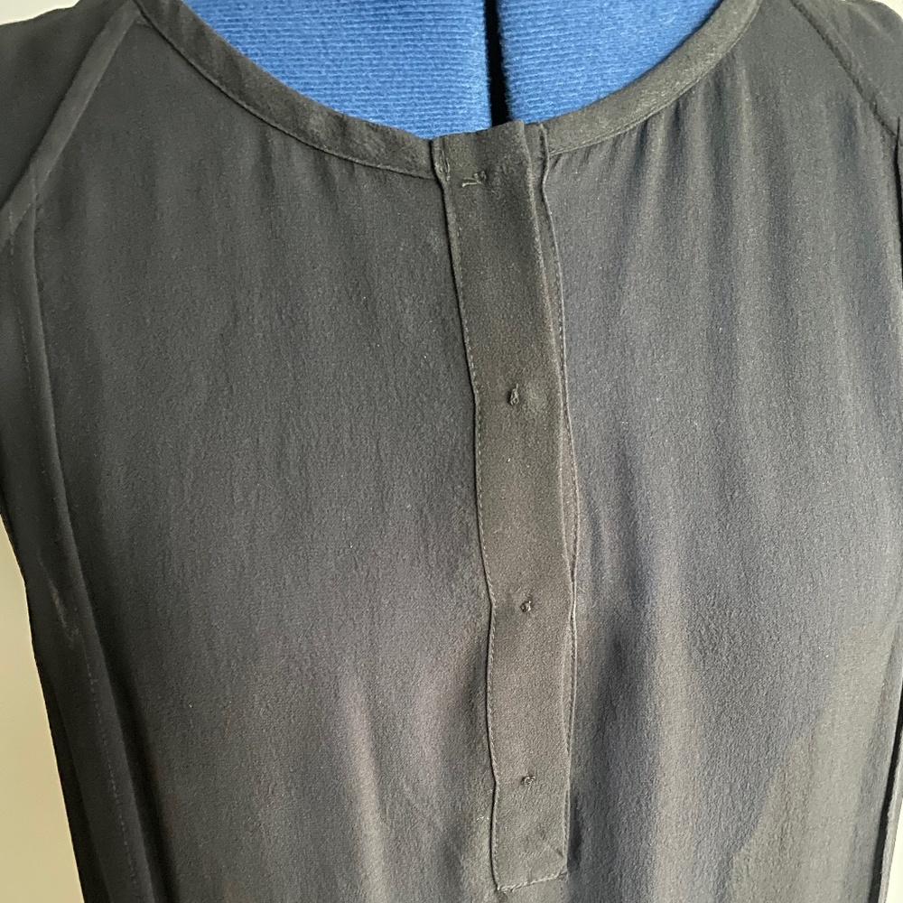 Eileen Fisher sheer silk tunic